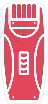 Hair Clipper Icon Style vector