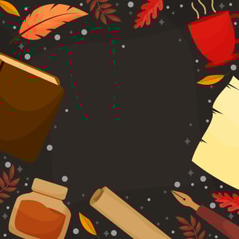 World Poetry Day Background vector
