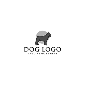 French bulldog - isolated vector illustration