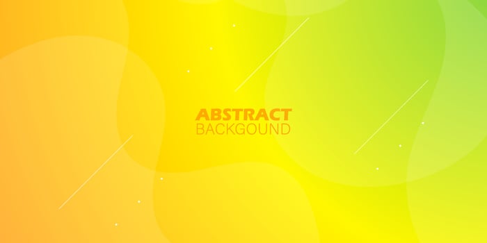 abstract green yellow background with fluid shapes.3d look with shadow. colorful design. bright and modern concept. eps10 vector