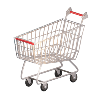 3d shopping cart illustration icon with summer theme png