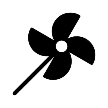 Toy wheel icon vector