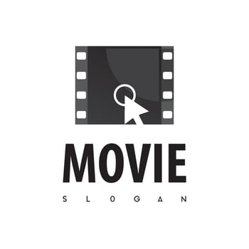 Click Movie Logo Vector