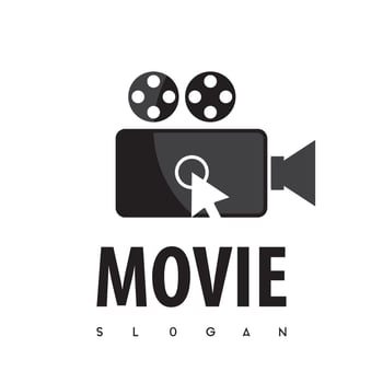Click Movie Logo Vector