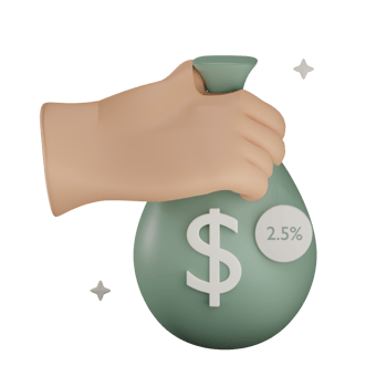 3D zakat illustration with transparent background png
