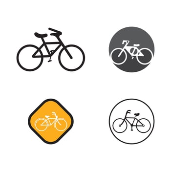 Bike logo illustration design vector