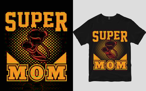 Mom t shirt design vector