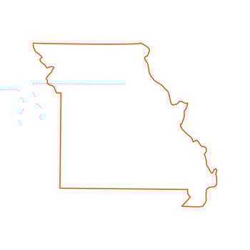 Minnesota map illustrated vector