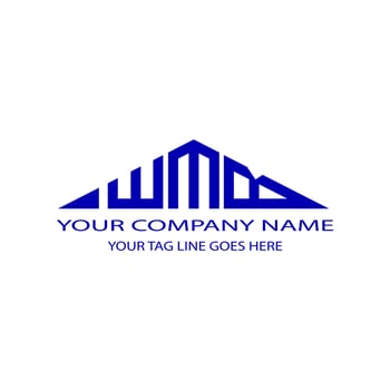 WMB letter logo creative design with vector graphic