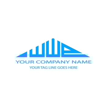 WWP letter logo creative design with vector graphic