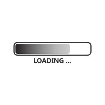 Loading icon design illustration vector