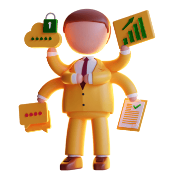 3d businessman character png