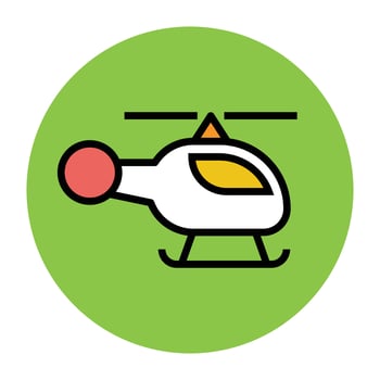 Trendy Helicopter Concepts vector