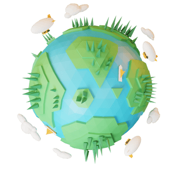 3d world and environment day png