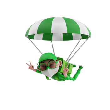 3d rendering of courier illustration png