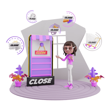 3d render marketing promotion illustration png