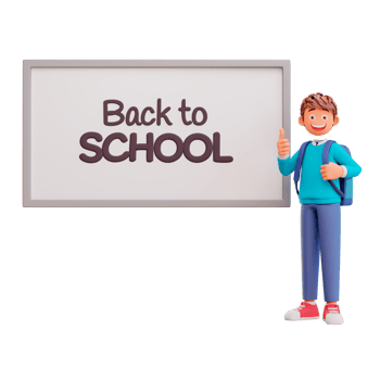 cute boy back to school png