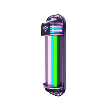 3D smarthome icon illustration png