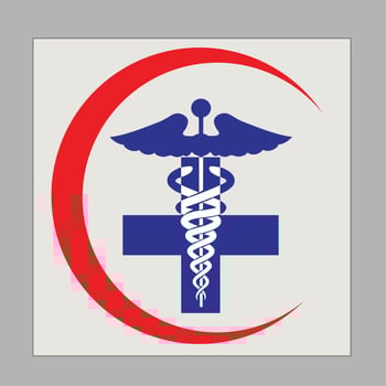 Medical logo health care icon hospital vector