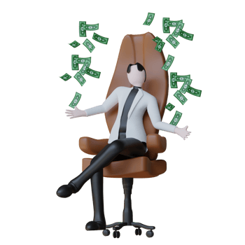 3d business illustration png
