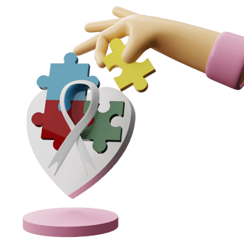 3d illustration world autism png