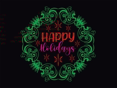 Christmas t-shirt design vector file