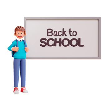cute boy back to school png