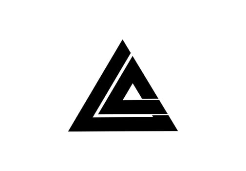 la al l a initial letter logo vector