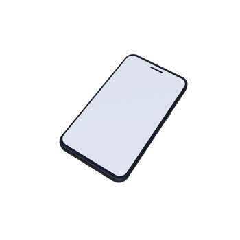 3d render mobile phone png