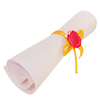 3d object back to school element png