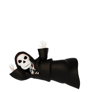 3d character haloween png