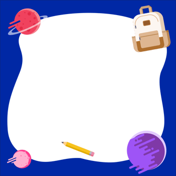 Frame template  kids illustration png