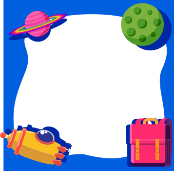 Frame template  kids illustration png