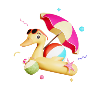 3d Summer Icon Illustration png