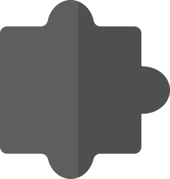 puzzle jigsaw illustration icon. Isolated puzzle object flat illustration jigsaw png