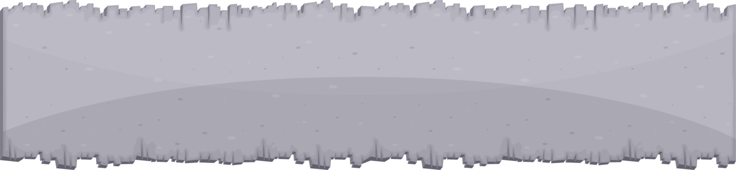 Concrete board in cartoon style clip art png