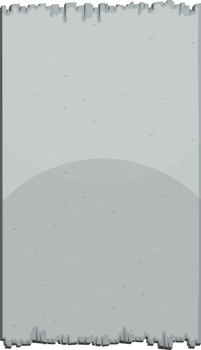 Concrete board in cartoon style clip art png