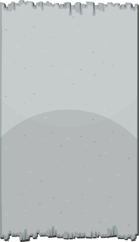 Concrete board in cartoon style clip art png