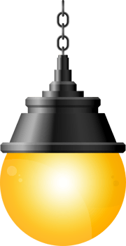 Black realistic street light clip art png