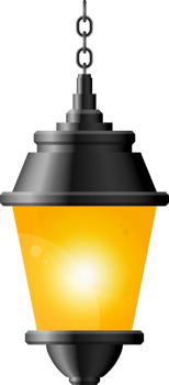 Black realistic street light clip art png