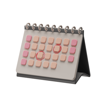 Travel Object, Calender, 3d Illustration png