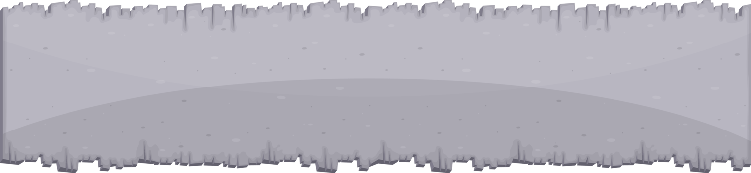 Stone board in cartoon style png