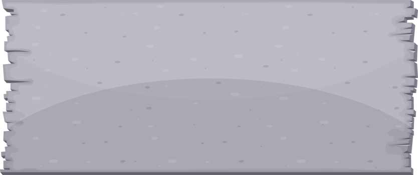 Stone board in cartoon style png