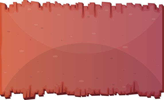 Wooden board in cartoon style png