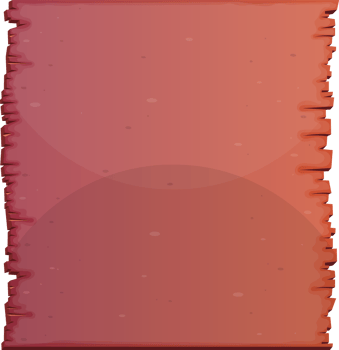 Wooden board in cartoon style png