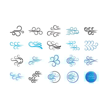 Wind icon vector illustration design