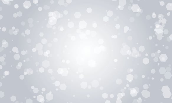 white blur abstract background. bokeh christmas blurred beautiful shiny Christmas lights vector