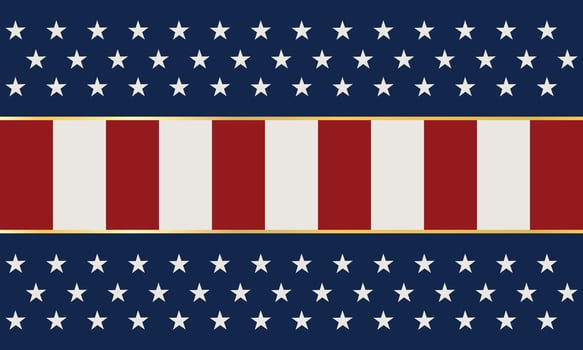 USA Independence Day banner background VECTOR