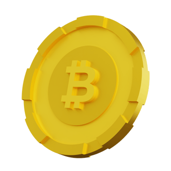3d bitcoin icon ilustration png