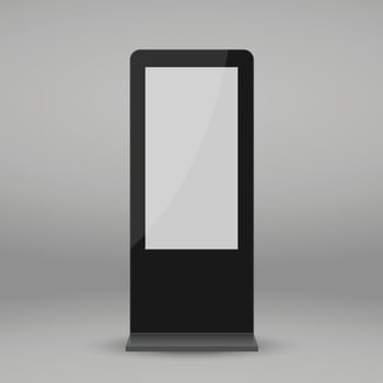 digital Multimedia stand vector